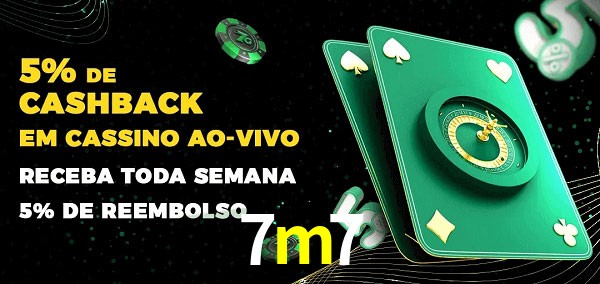 Promoções do cassino ao Vivo 7m7